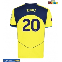 Tottenham Hotspur Mohammed Kudus #20 3rd trikot 2025-26 Kurzarm